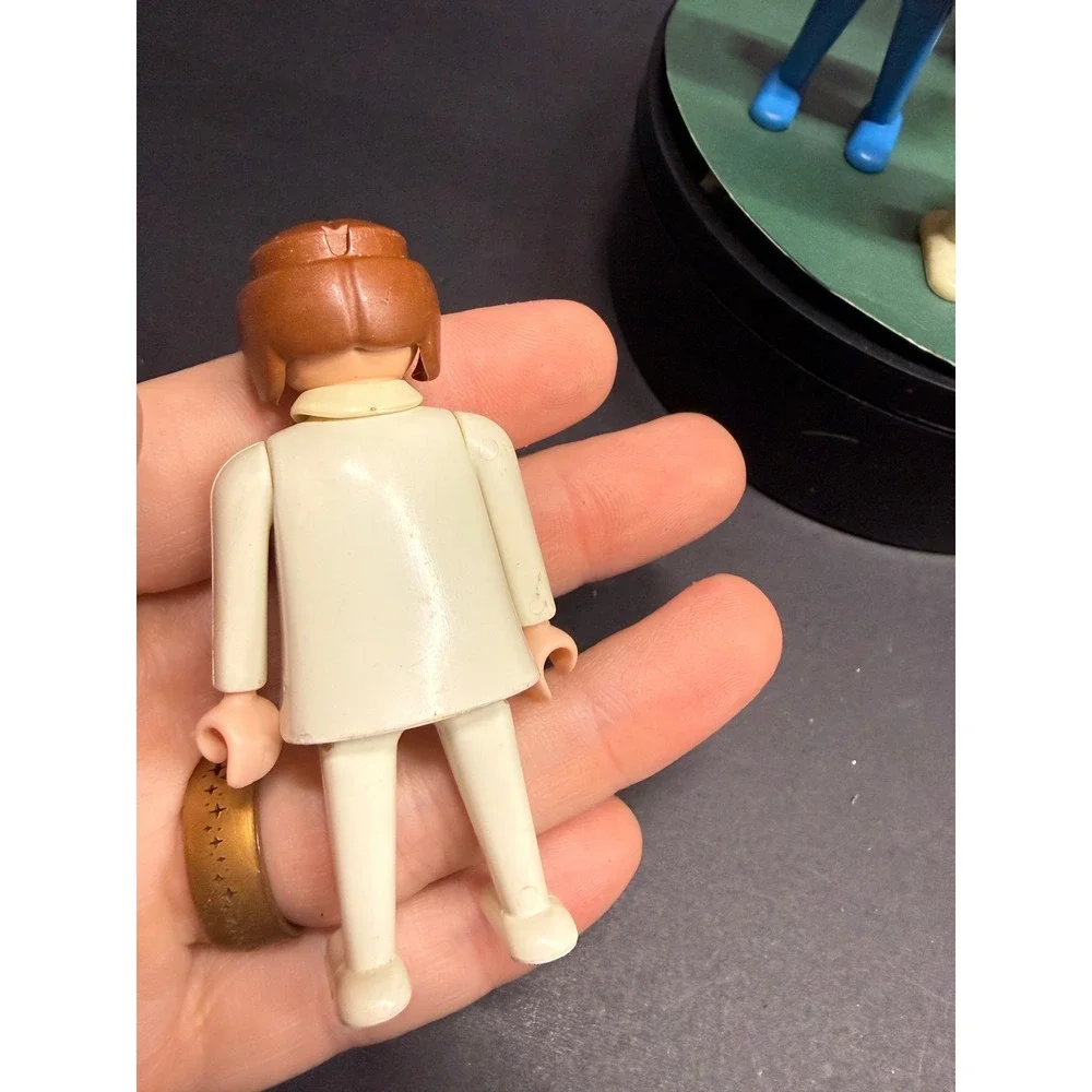 Vintage Playmobil Geobra Figure Lot 1974 1990 Klicky People 5 Piece Set Multi